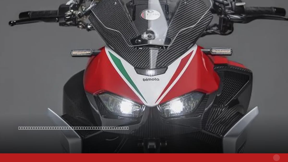 Bimota TERA 2026: Motor Crossover Supercharged dengan Teknologi Hub-Center Steering
