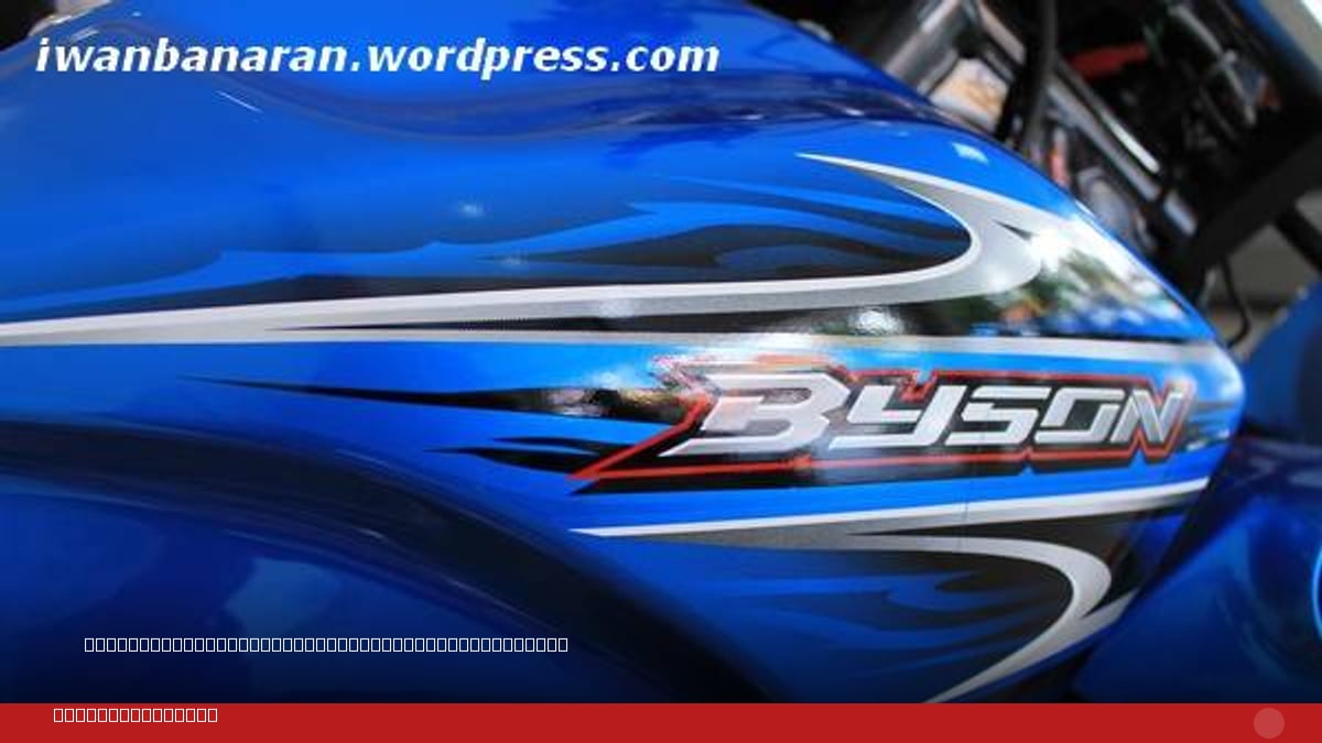 Yamaha Byson biru 2012…..semakin blue mzbro! | Iwanbanaran