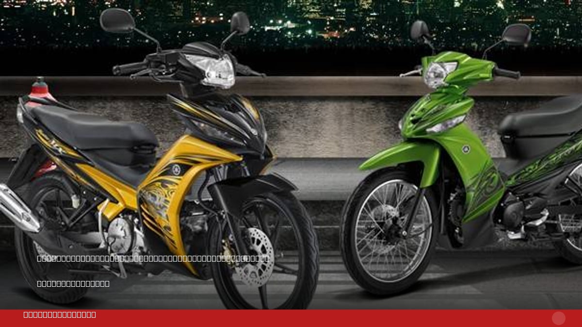 Yamaha sadar betul bahwa posisinya digenjet dari segala posisi ...