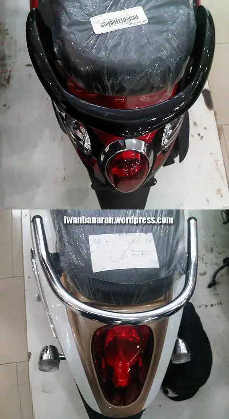 Fino-Scoopy5 Komparasi fisik Honda Scoopy vs. Yamaha Fino. Serupa tapi tak sama……