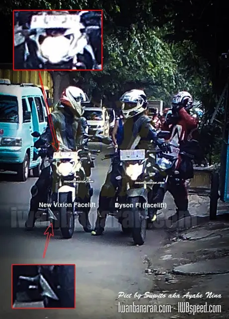 new Vixion facelift & Byson FI