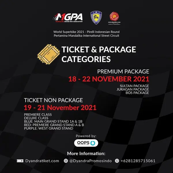 [Stop Press] 1500 Tiket WSBK Mandalika ludes dalam sehari, Indonesia luar biasa