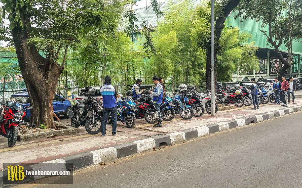 Sunmori bersama Suzuki GSX150… — bahasan tidak jauh dari busi dan gear