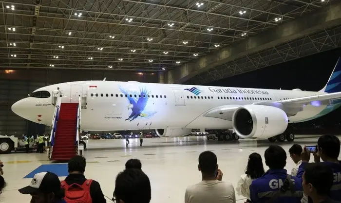 Support WSBK Mandalika, Garuda turunkan pesawat jumbo A330-900 Neo