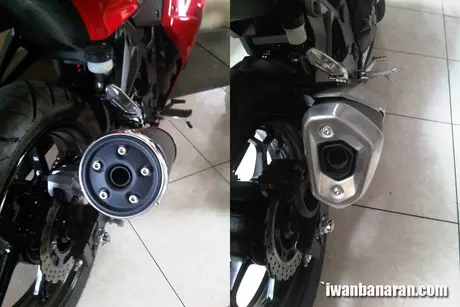 Kawasaki Ninja 250 FI……jebule komponen part fisik banyak yang berubah