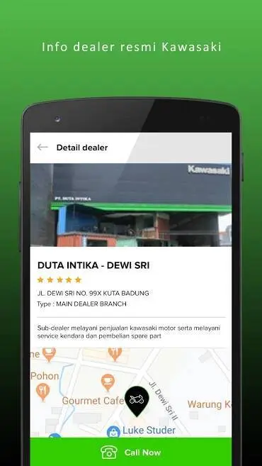 Kawasaki rilis aplikasi pintar, juozz bisa lihat sparepart euy