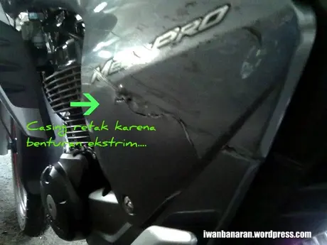 04082011274 Headlamp New Megapro remuk! byuh… —