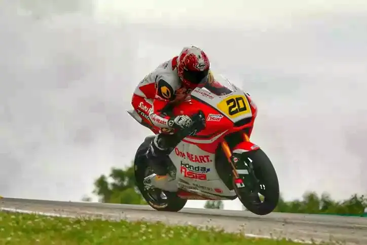 QP2 Moto2 CEV Catalunya….Dimas Ekky konsen pada hard compound, posisi nongkrong 13
