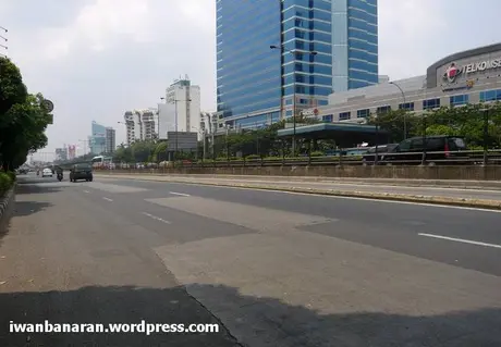 Menjelang lebaran, Jakarta seperti kota mati….