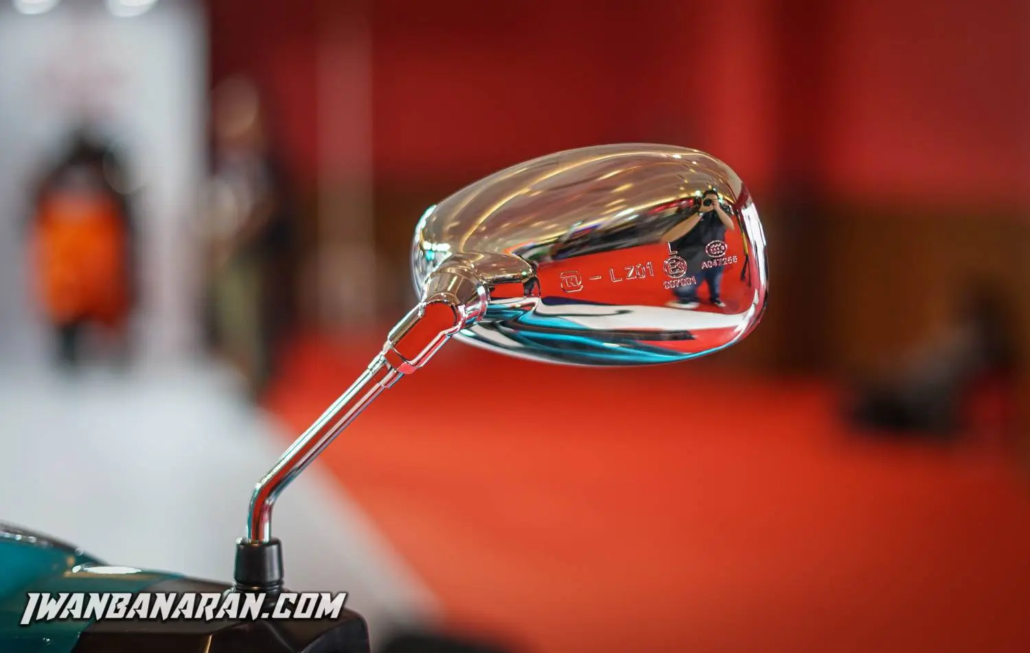 Pict Gallery : Terpesona merahnya Lambretta, finishing detilnya juozz