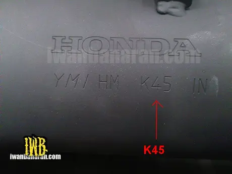 K45 muffler assy