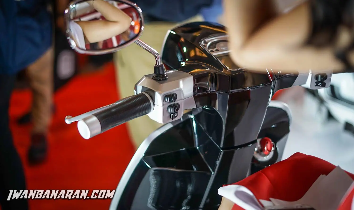 Pict Gallery : Terpesona merahnya Lambretta, finishing detilnya juozz