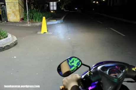 Modif telanjang Yamaha Mio. Sadis euy!…