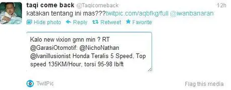 Beredar isu……Honda teralis dibekali 5 speed gear??