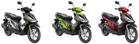 Suzuki rilis warna dan striping baru untuk Sky Drive….
