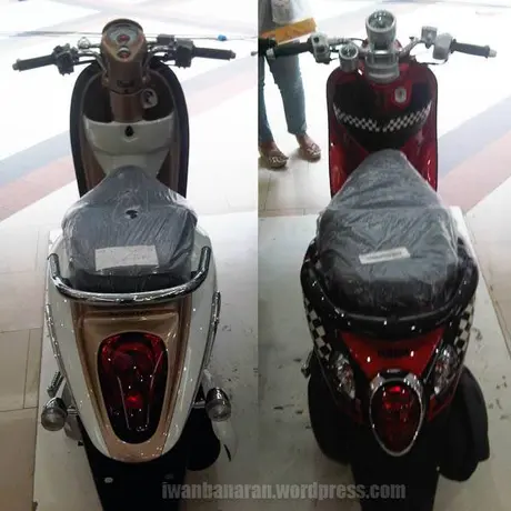 Fino-Scoopy4 Komparasi fisik Honda Scoopy vs. Yamaha Fino. Serupa tapi tak sama……