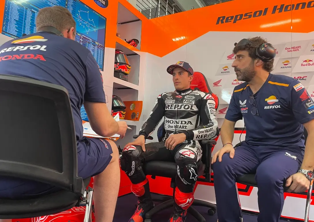 Kegelisahan Marc Marquez di Sepang…” Motornya sama saja” serunya