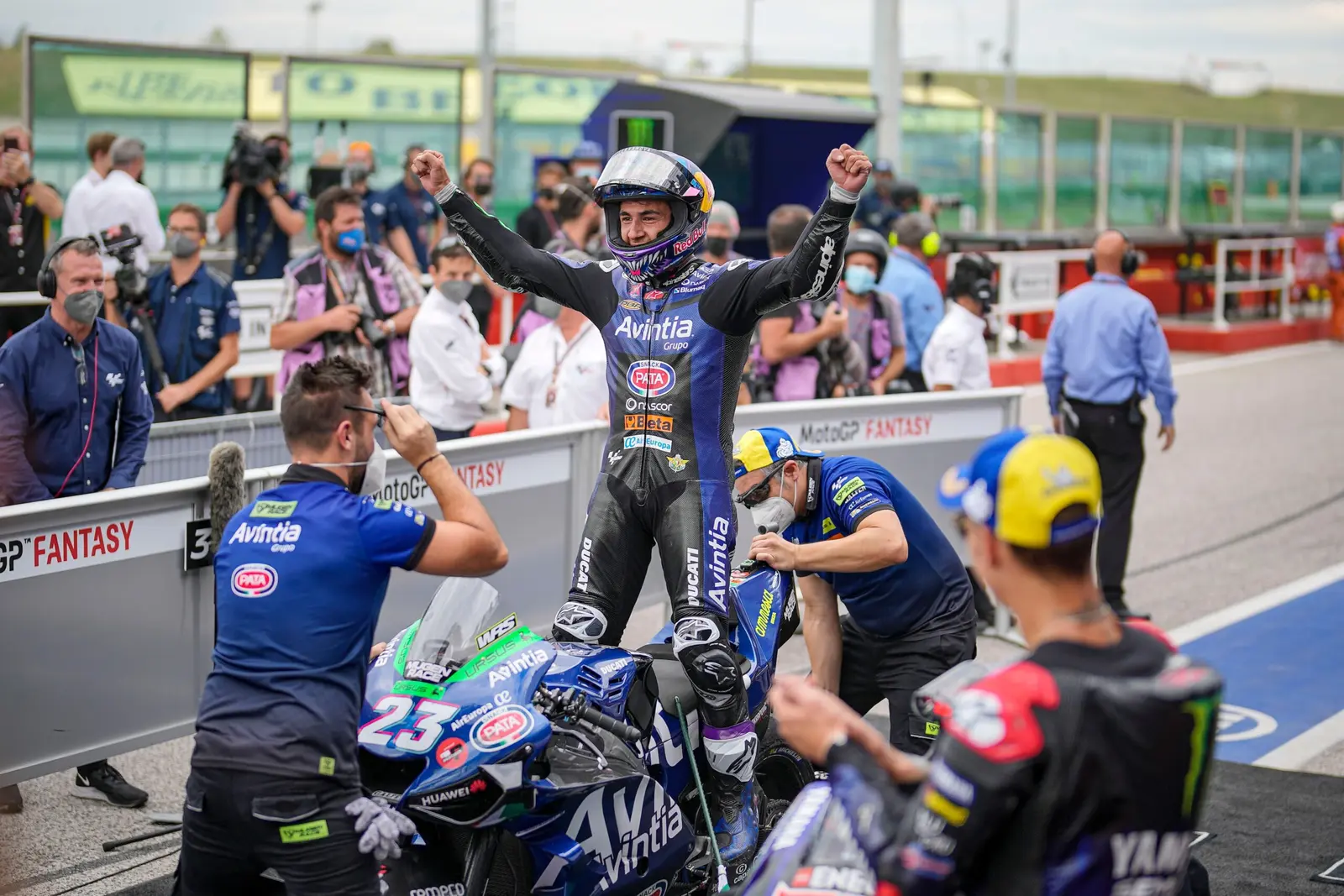 Enea Bastianini bikin luluh Ducati, mesin GP21 full support factory disiapkan