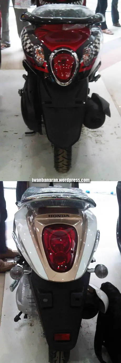 Fino-Scoopy6 Komparasi fisik Honda Scoopy vs. Yamaha Fino. Serupa tapi tak sama……