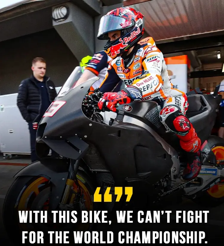 Warning ! HRC kehabisan waktu ?? Marc siap tinggalkan Honda gabung Ducati ?