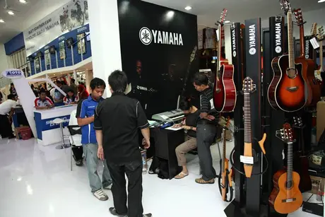 Banjir hadiah Yamaha diajang PRJ. Lumayan nih….
