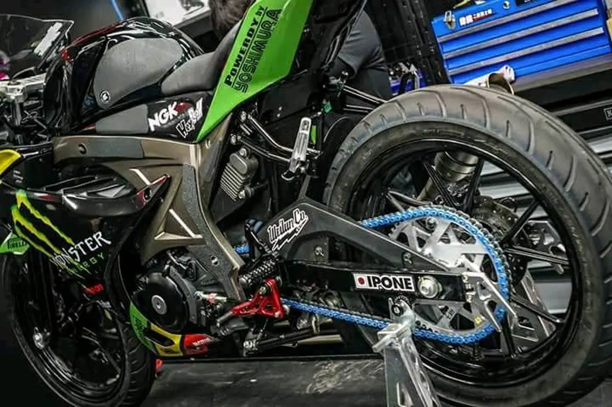 Suzuki GSX-R150 versi Monster Energy, asyem bengis cakkk