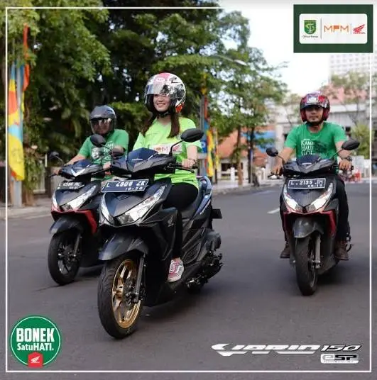 PT MPM Honda terus genjot kampanye keselamatan berkendara….supporter bonek disasar