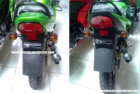 Woro-worooo…Ninja 150rr facelift sudah ada didealer Kawasaki!…