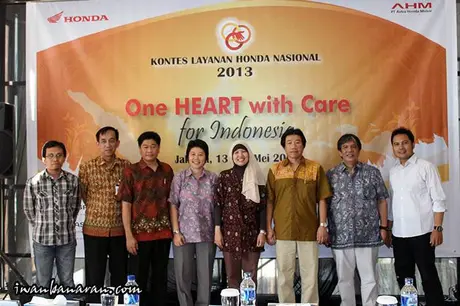  kontes layanan Honda Nasional 2013