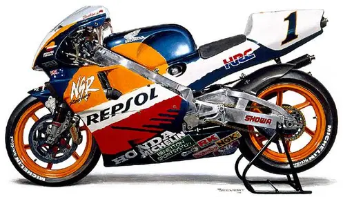 Sejarah Honda NSR500 sang legenda Motogp… —