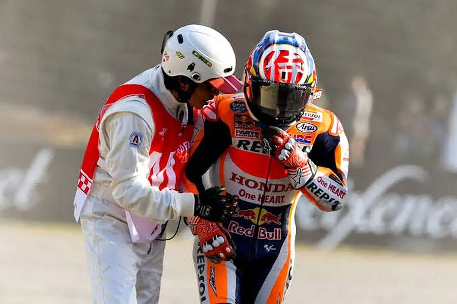 Dani Pedrosa mengaku ada 200 titik cedera ditubuhnya, wediannn