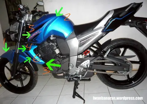 Ingin mengubah warna asli Yamaha Byson??….gampang bro