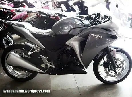 P1110234 Menjamah dan mengelus CBR250r……