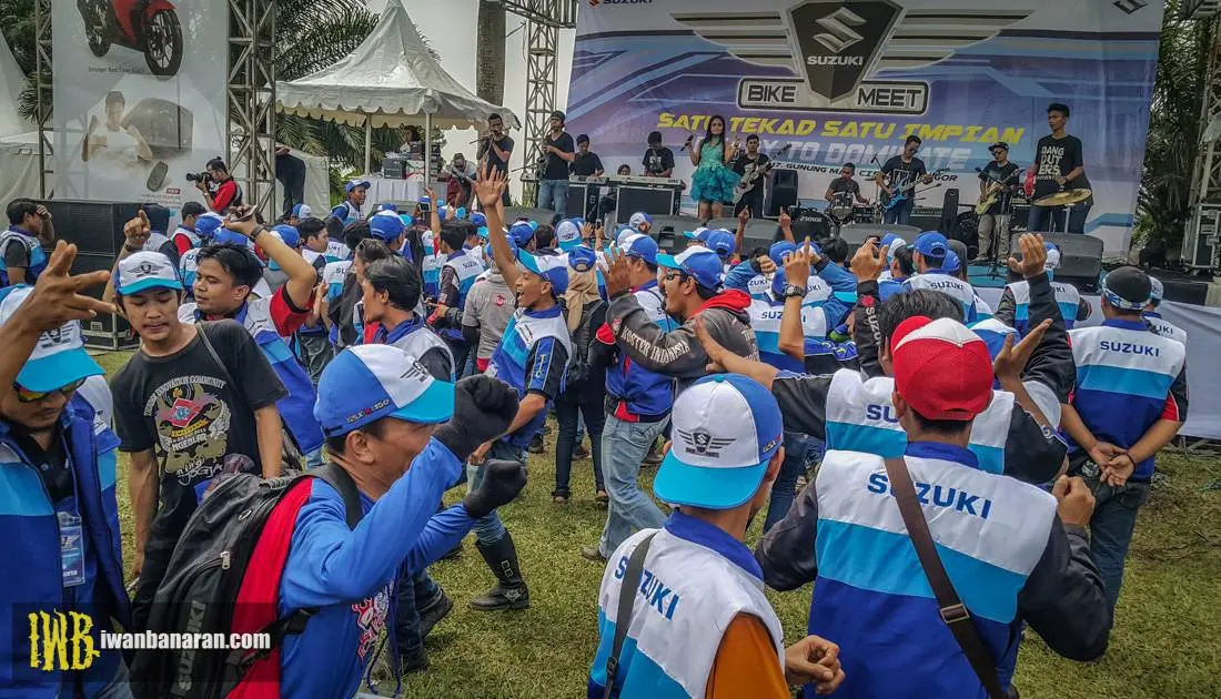 Suzuki bike Meet 2017… — GSX Club Indonesia terbentuk. Wah….ada RGR150 juga cak