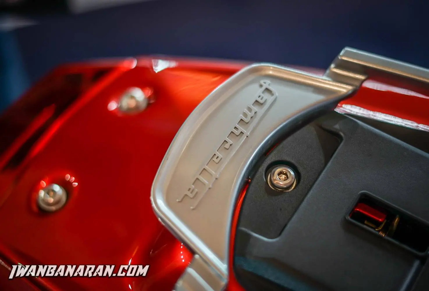 Pict Gallery : Terpesona merahnya Lambretta, finishing detilnya juozz