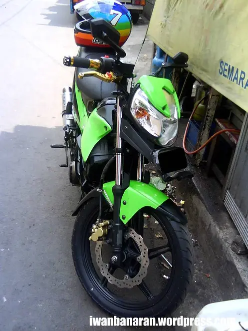 Foot step underbone Kawasaki Athlete…makin Pede aja bro
