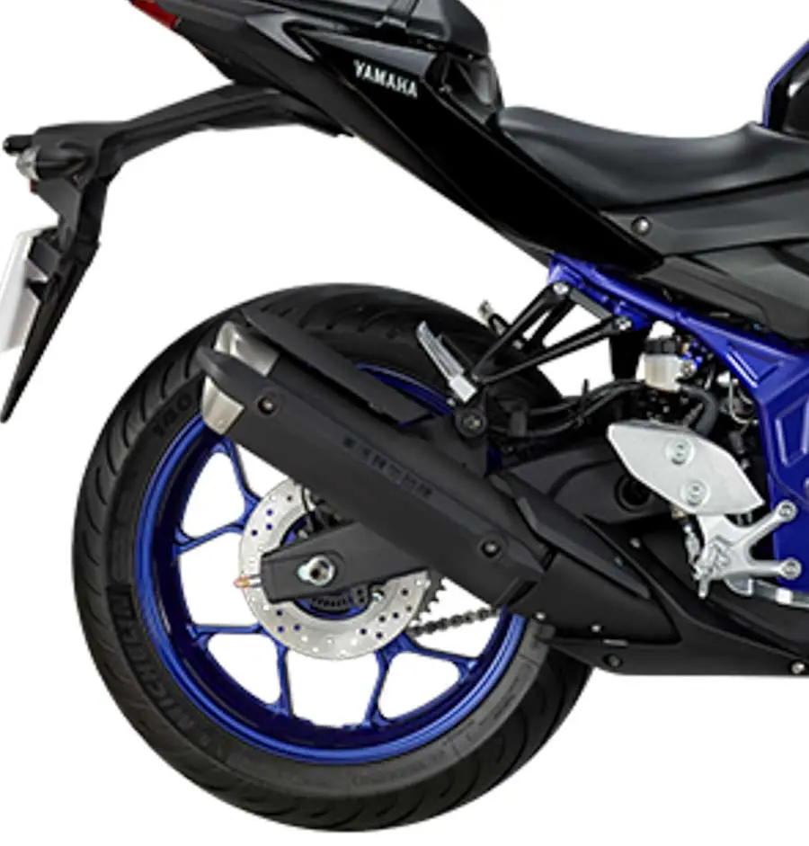 Terbongkar asal Knalpot bekas yang dicurigai sebagai Yamaha All new R25 facelift