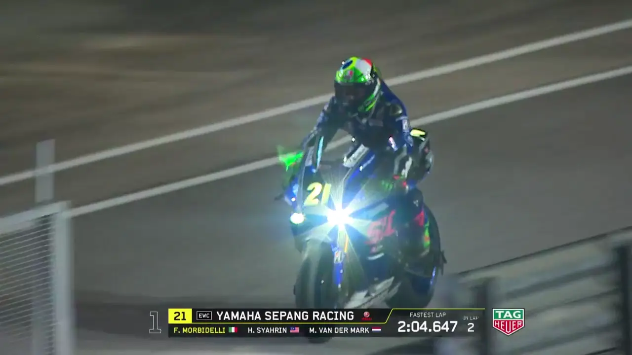 SEPANG 8 HOURS : Franco Morbidelli sabet pole, Yamaha-Honda bersaing ketat