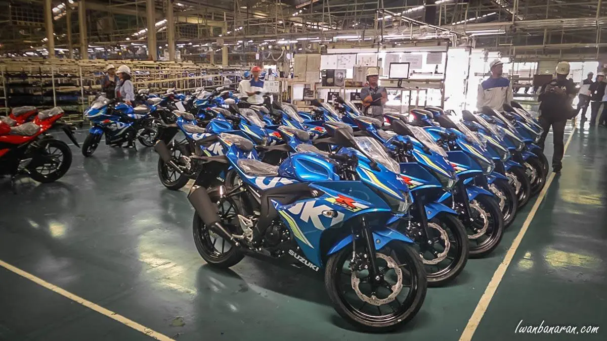 Blogger Suzuki factory visit……nihhhh yang pada penasaran sama rangka new GSX-R150