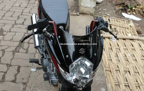 Suzuki Satria 150 FU…trondol-pun tetap kelihatan ganteng!…