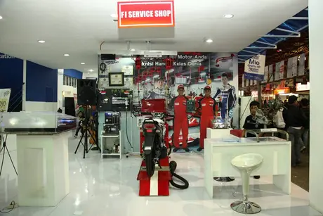 Banjir hadiah Yamaha diajang PRJ. Lumayan nih….