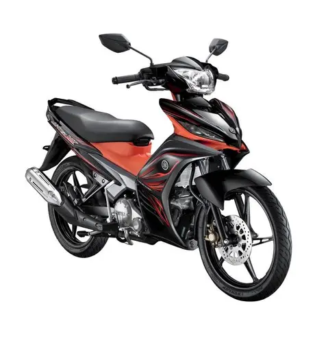 Jupiter MX auto clutch orange hitam