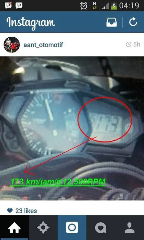 top speed R25
