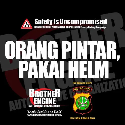 Cepat sembuh mybro…… —