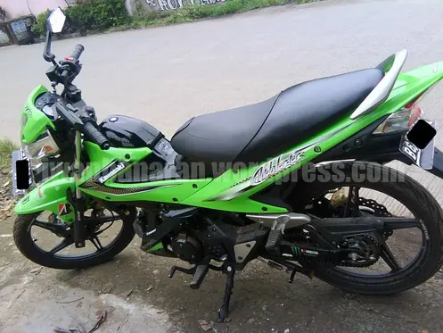 Modifikasi ringan Kawasaki Athlete…tampilan langsung beda
