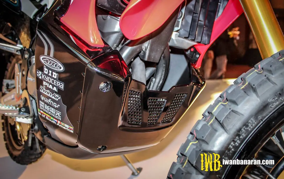 Mega gallery Honda new CRF250 Rally….USD Showa 43mm, kokoh tenan