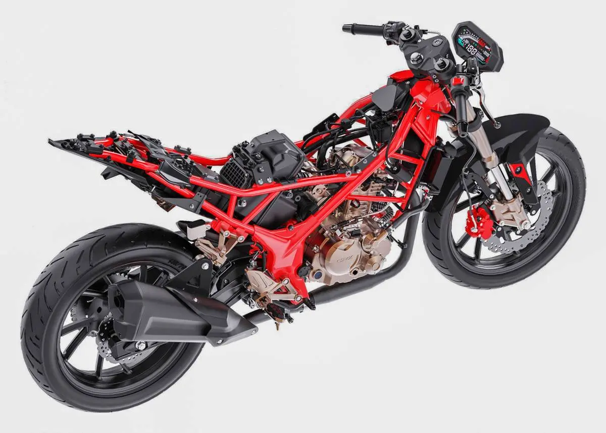 [GEGER] Thailand resmi rilis Sport Fairing GPX Demon GR200R, Gile Sangarrr