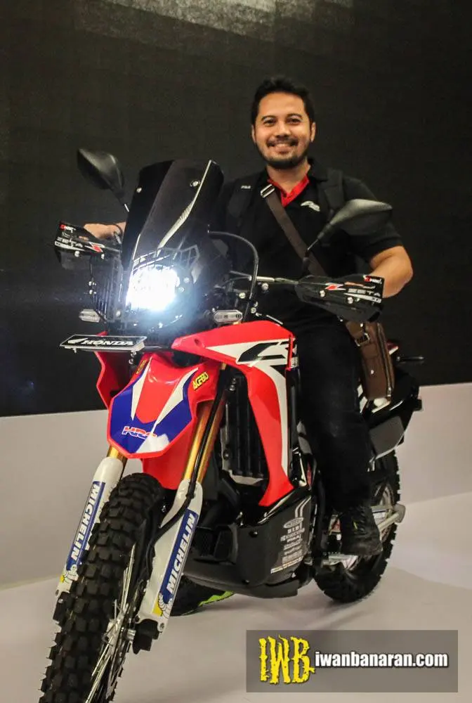 Mega gallery Honda new CRF250 Rally….USD Showa 43mm, kokoh tenan
