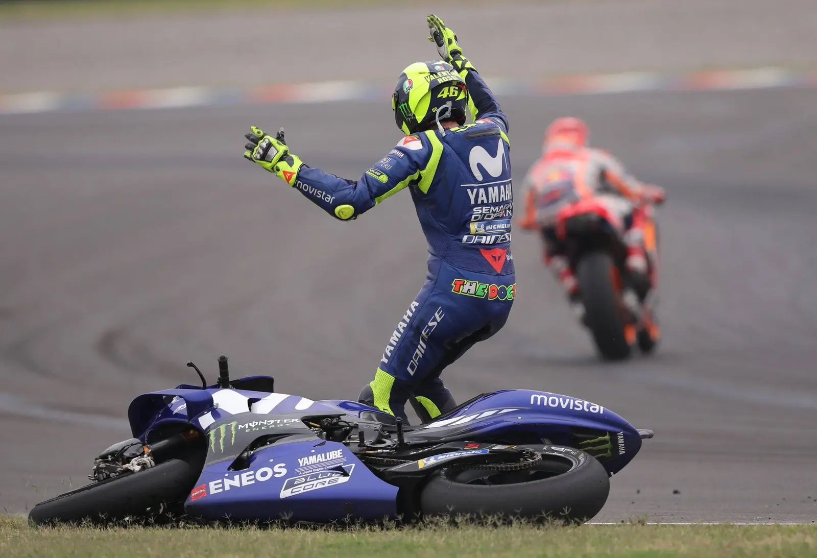 Rossi sebut Marc Marquez pembalap kotor dan rusak Motogp