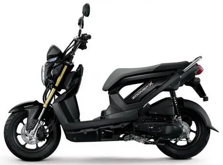 2012_Honda_Zoomer-X black